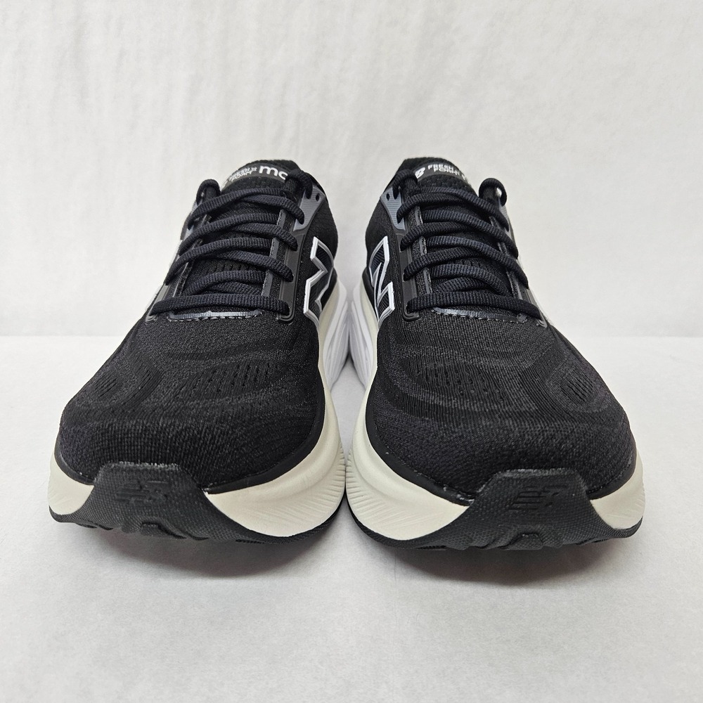 New Balance Fresh Foam X More v6 Running Shoes WMORGR6 Black White Women Size 7 - Picture 4 of 9